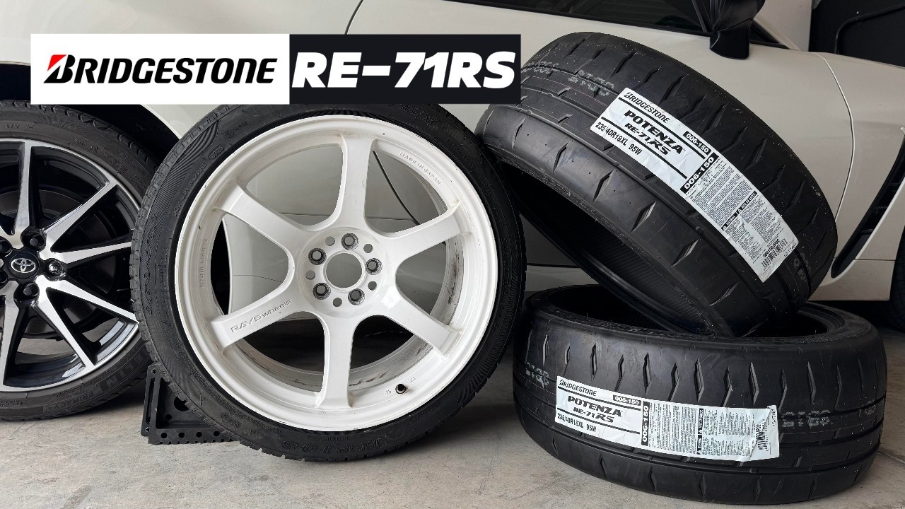 Новые шины Bridgestone RE-71RS для GR86
