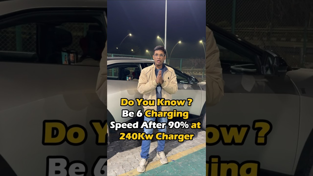 After 90% ! BE 6 Charging Speed Drop on 240kW Charger#shorts #electricvehicletalks #be6e