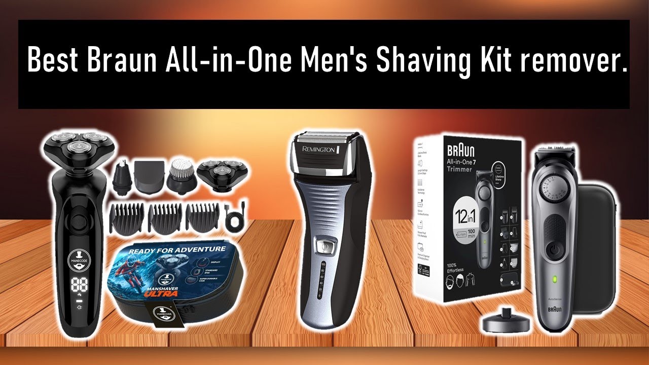 ✅Best Braun All-in-One Men's Shaving Kit remover | Top 5 | 2026