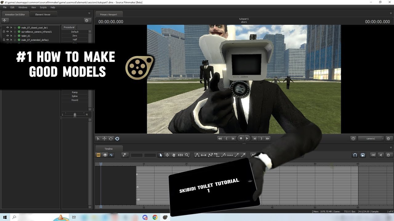 How to do skibidi toilet Animation like ‪@DaFuqBoom‬ | skibidi toilet animation tutorial sfm
