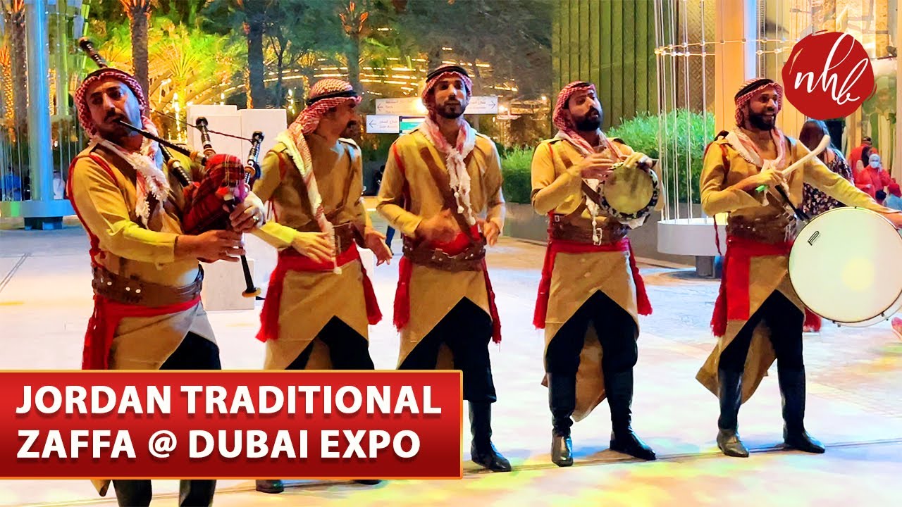 Jordan Traditional Folklore Zaffa Performance | Expo 2020 Dubai