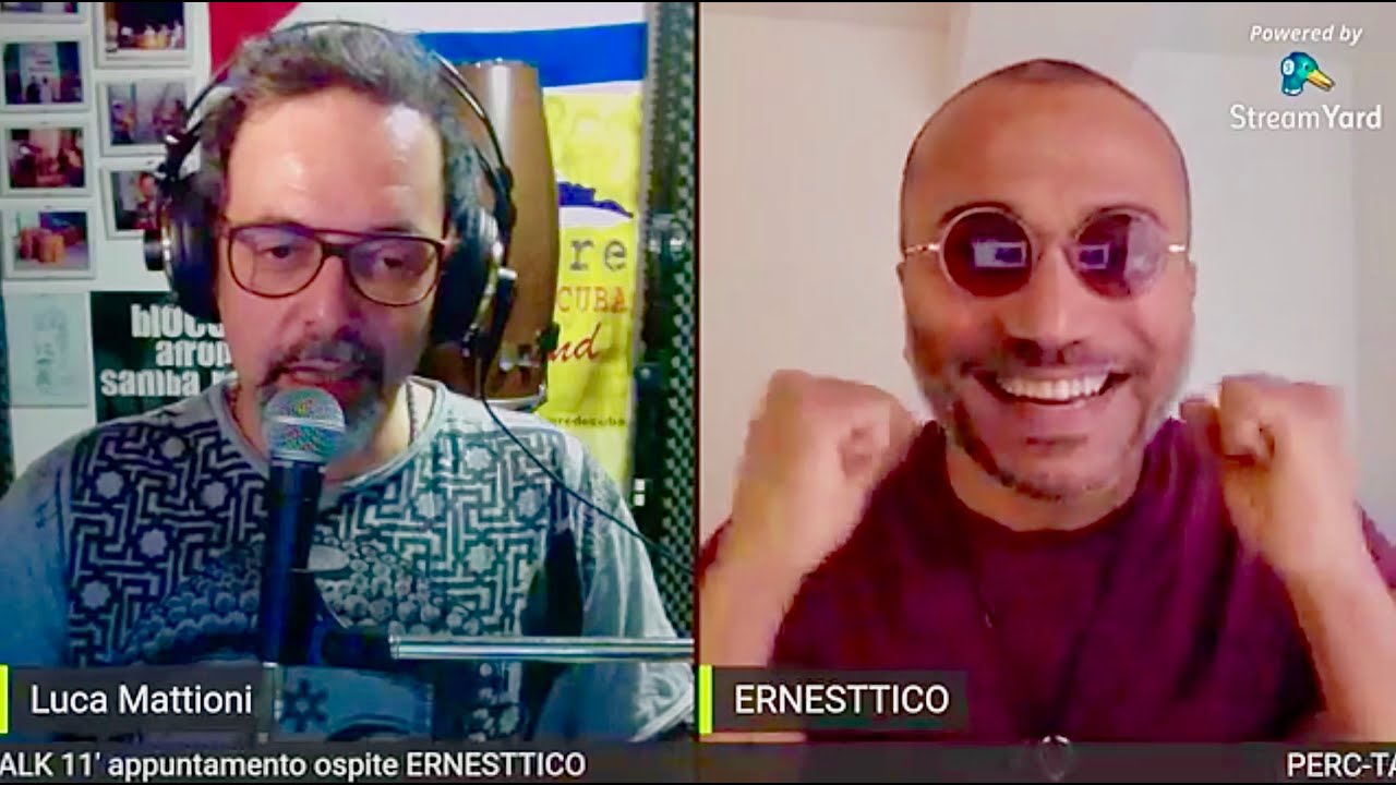 Ernesttico 🔴LIVE Inizi a Cuba e Crescita in Italia - Intervista @Perc-Talk