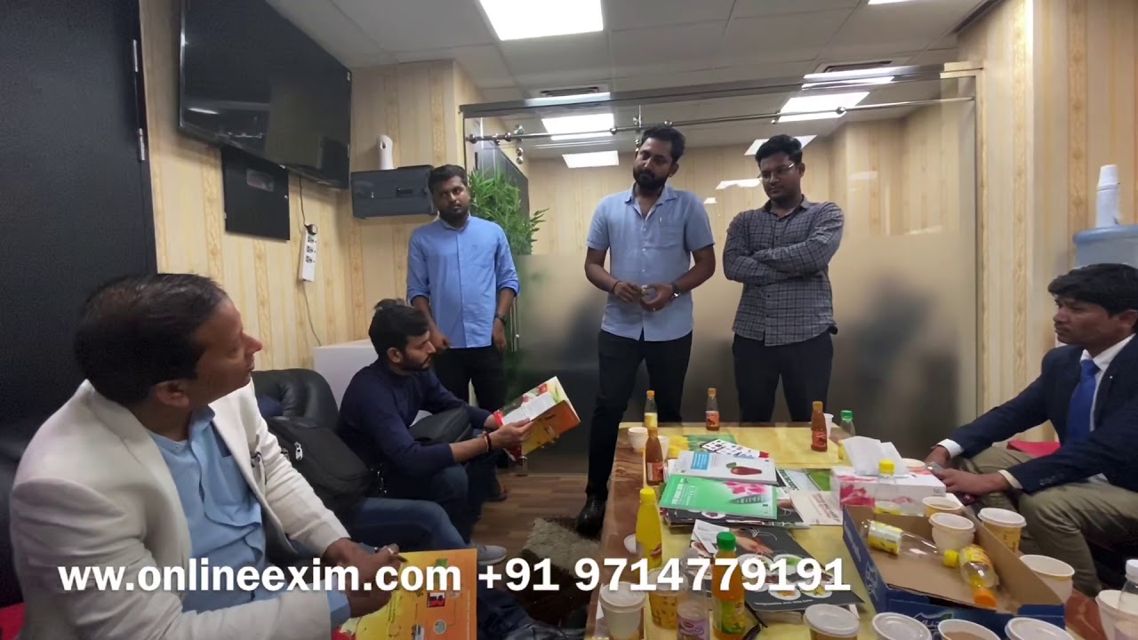 Practical work in Dubai live talk with Buyer in market How to do export in Dubai