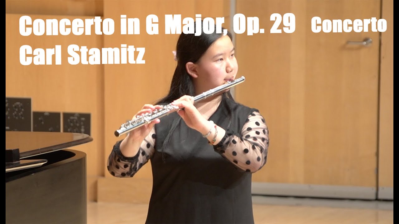 Concerto in G Major, Op. 29 for Flute and Piano, Carl Stamitz