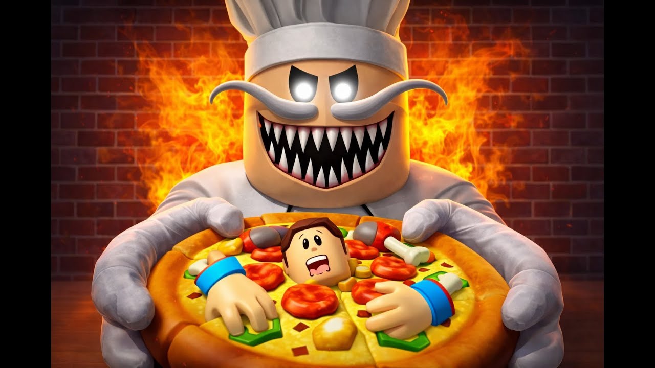 Escape Papa Pizza’s Pizzeria 🍕🔥 | Roblox Full Gameplay