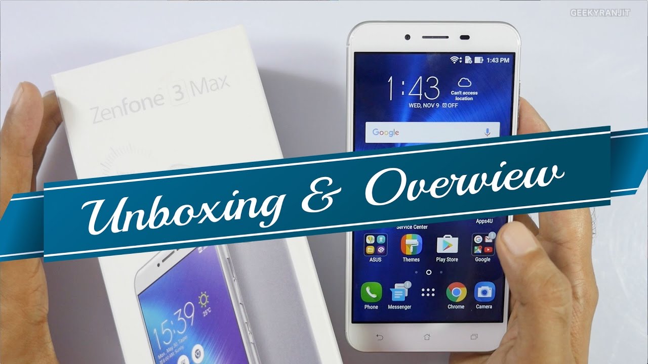 Asus Zenfone 3 Max (Snapdragon 430) Unboxing & Overview