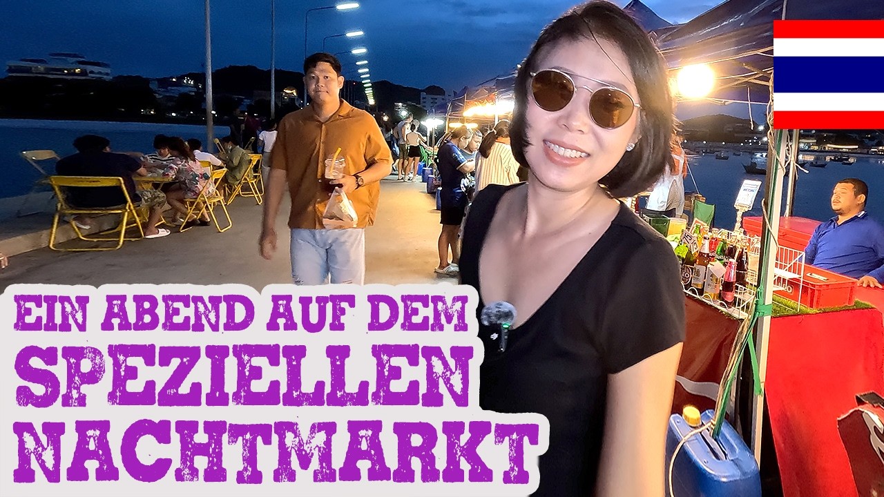THAILAND EIN GEHEIMTIPP: Der Unvergleichliche Nachtmarkt auf dem Pier 🇹🇭 Saphan Pla Hua Hin