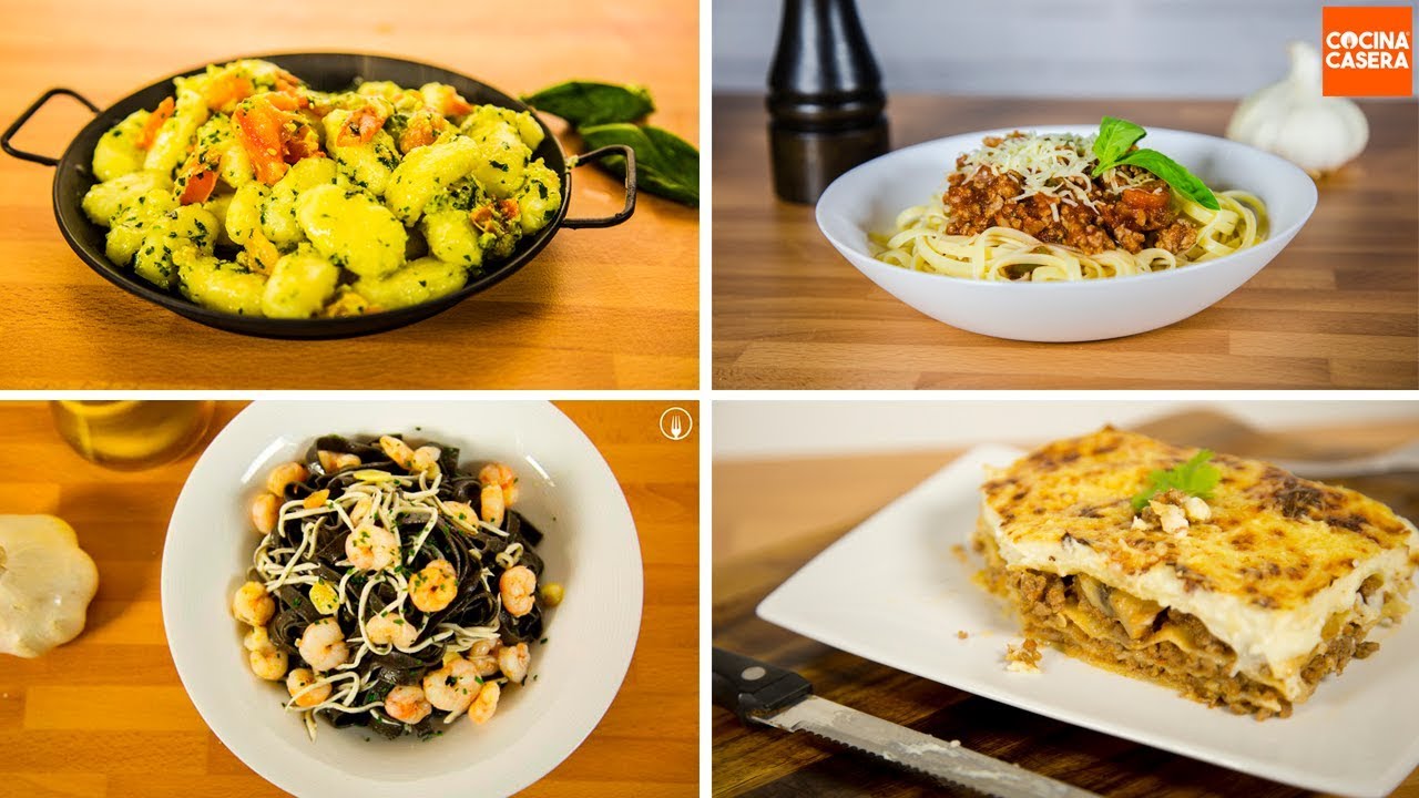 Recetas de Pasta fáciles que no te puedes perder