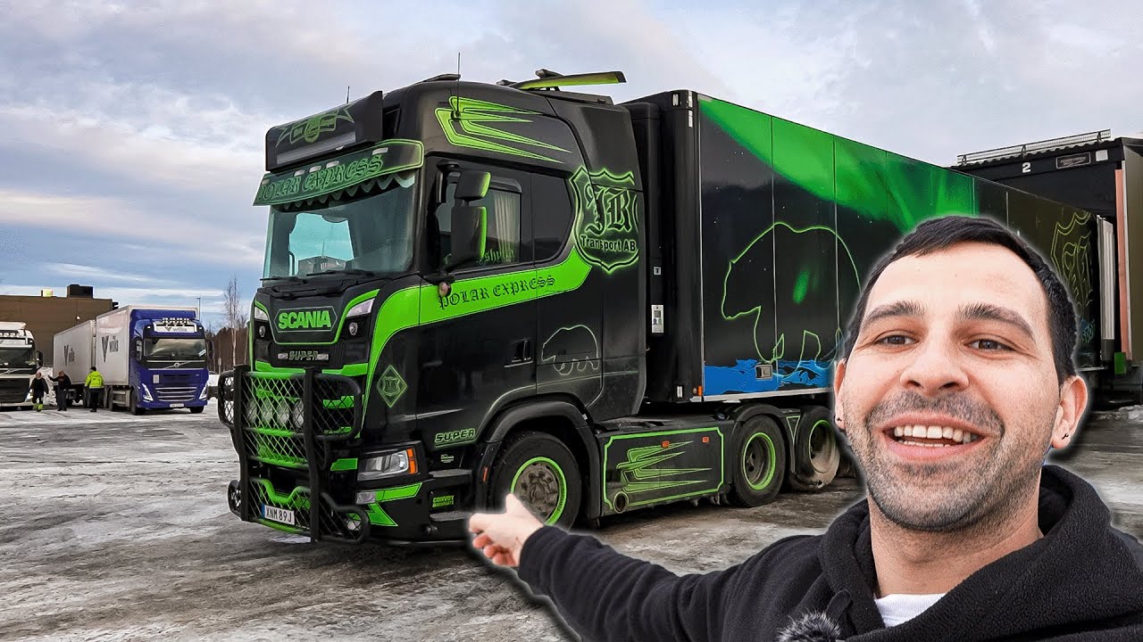 Me encontre este SCANIA R590 V8 TUNEADO con 700 CV | Laur Garage |