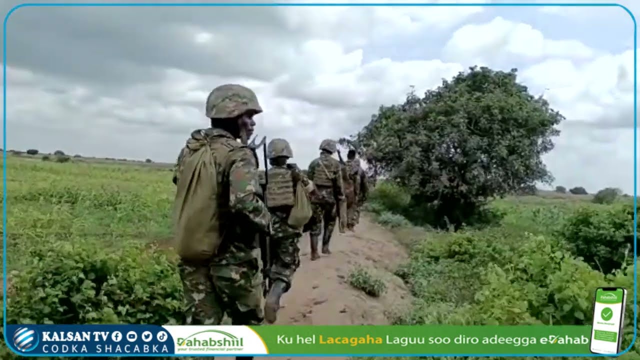 Ciidamada Afjar Oo Kaashanaya ATMIS ayaa Howlgalo Xooggan Ka Sameeyay Gobolka Shabellaha Dhexe.