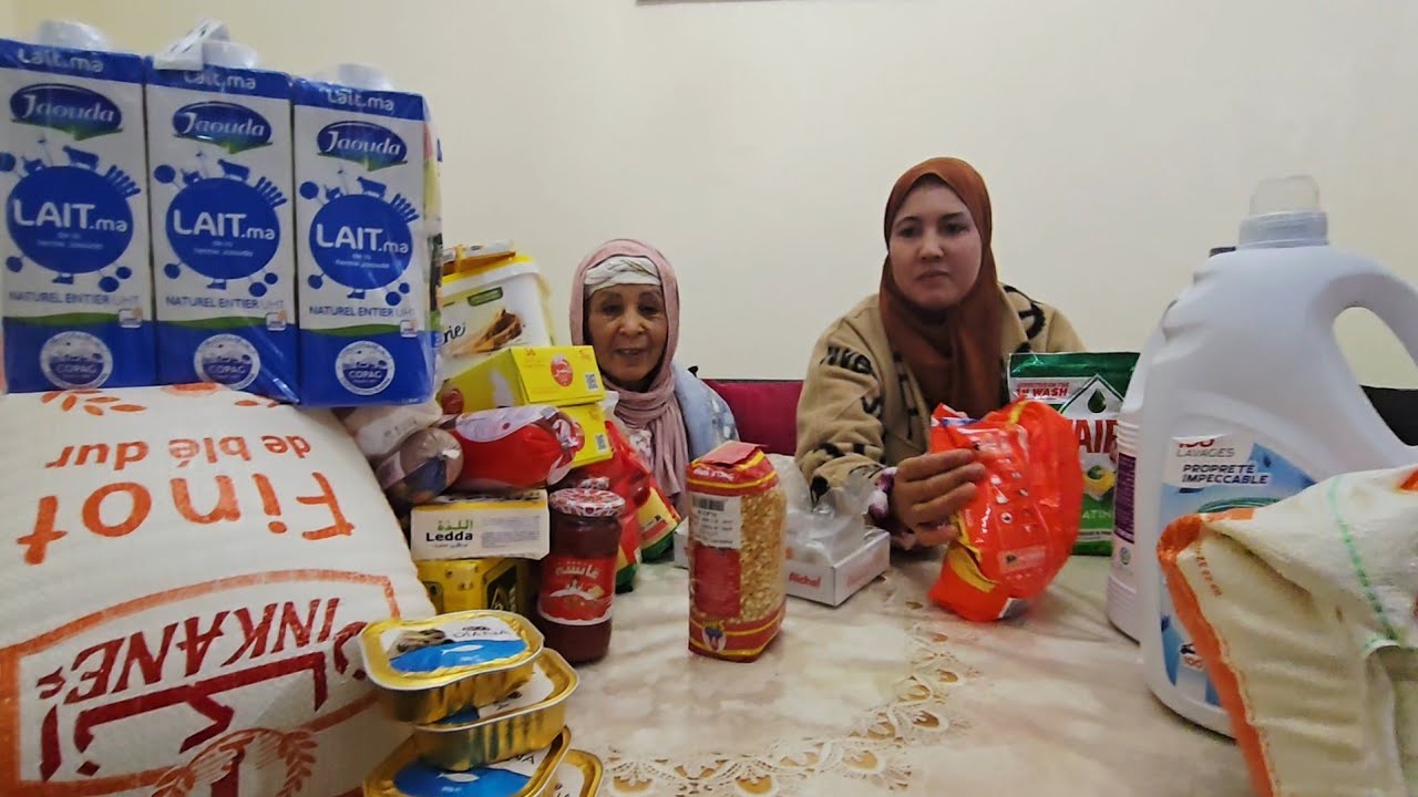 فرحت الميمة ودرت ليها مفاجأة انا والحسنية بغات تكير بالفرحة مسكينة