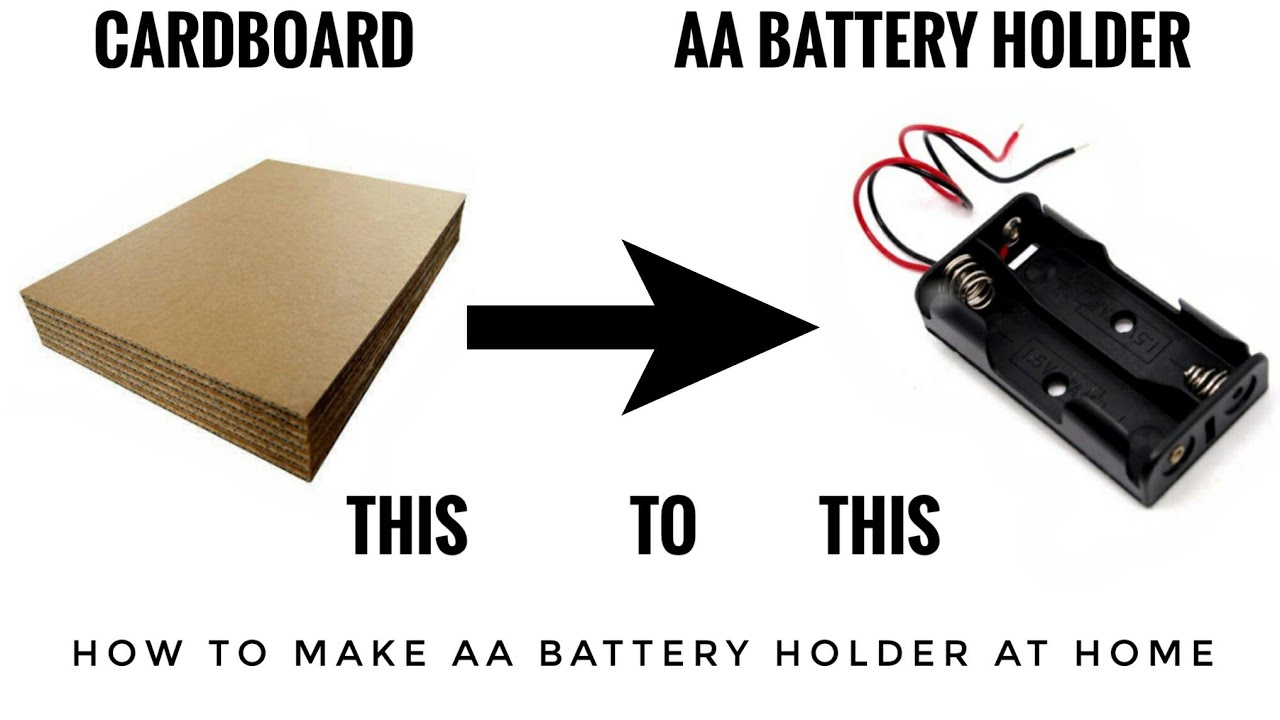 DIY AA BATTERY HOLDER