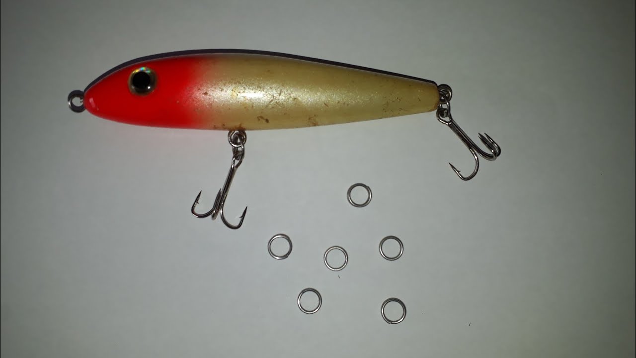 Como fazer argola para iscas artificiais ( split ring )