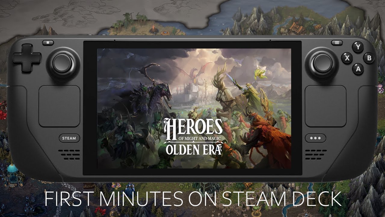 Heroes of Might and Magic Olden Era Demo on Steam Deck