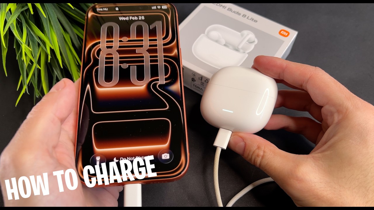 How to Charge Redmi Buds 8 Lite