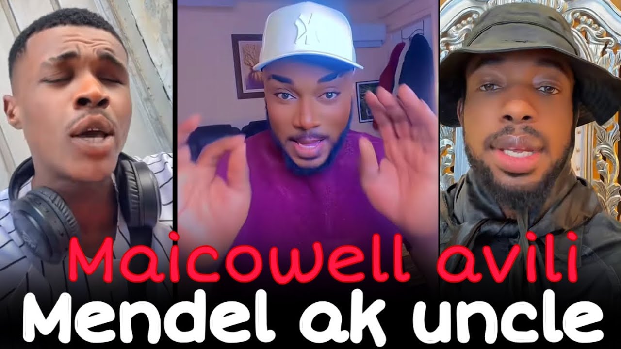 Maicowell avili Mendel ak Unclekendji 😱 nèg yo mache manke plimenl 