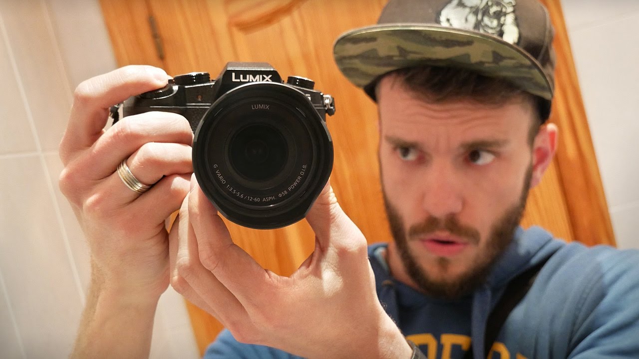 A MELHOR CÂMERA DE VLOG QUE EU JÁ TIVE!! Panasonic Lumix G80/G85 Unboxing Video Test Review