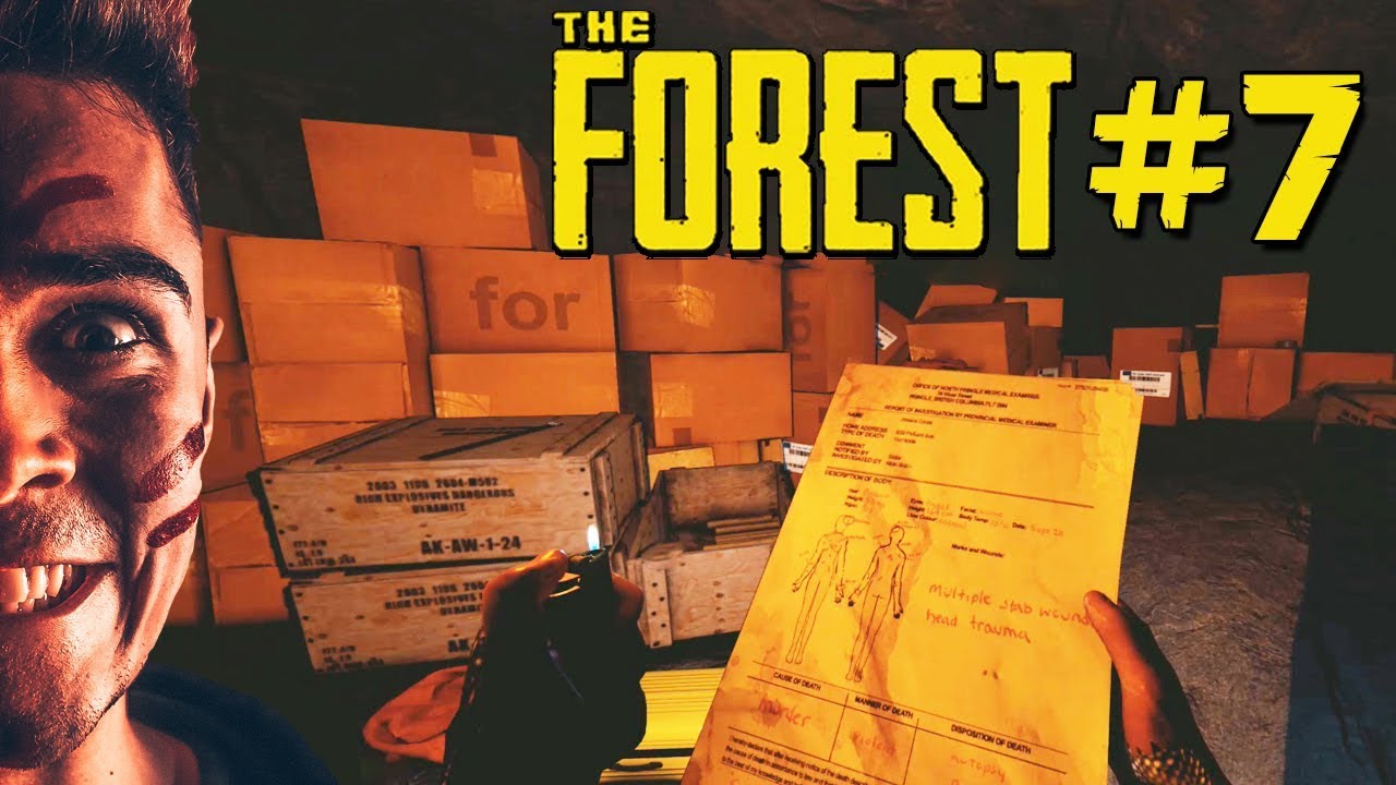 ODNALAZŁEM TAJNY MAGAZYN! - THE FOREST 7!