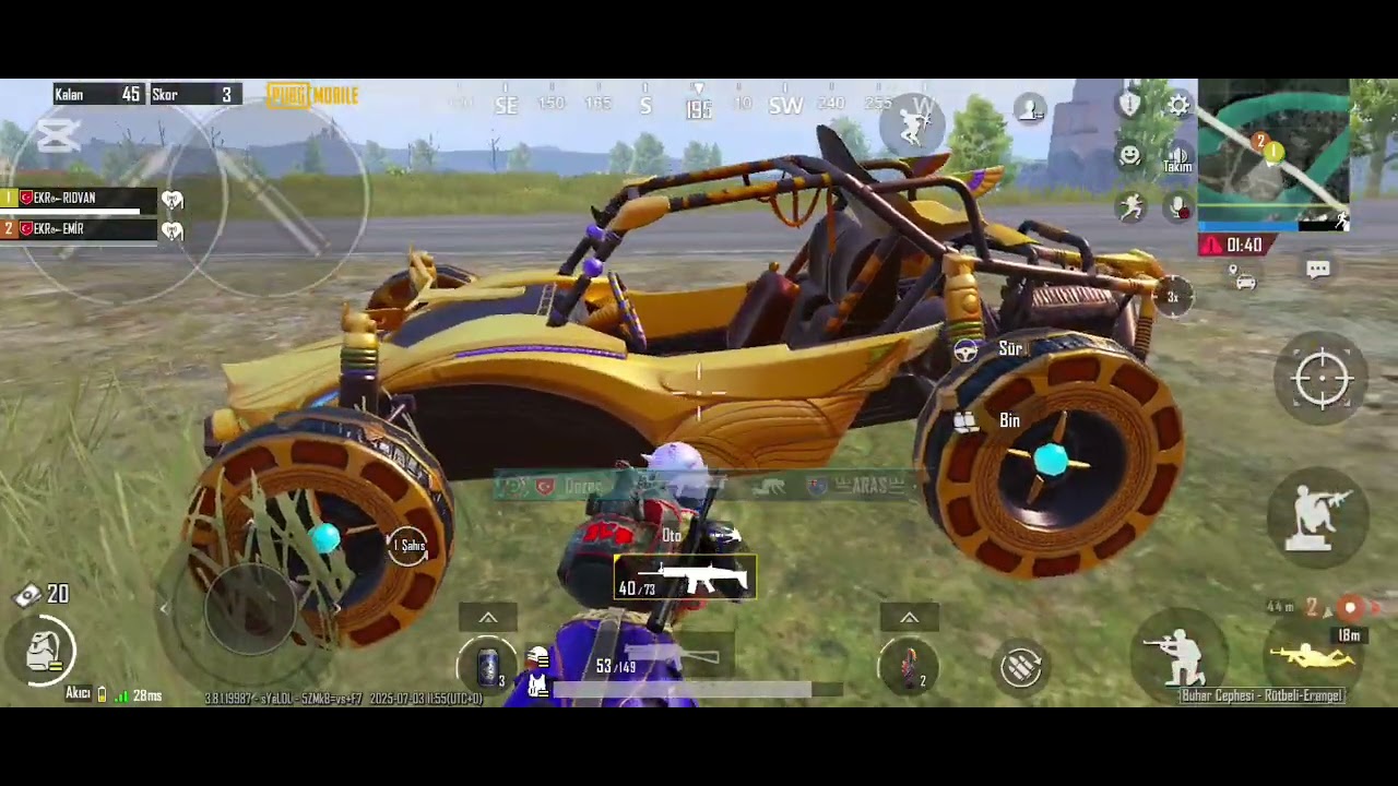 2v4 one Man squad erengel maç efsane maç @EKREMİR 