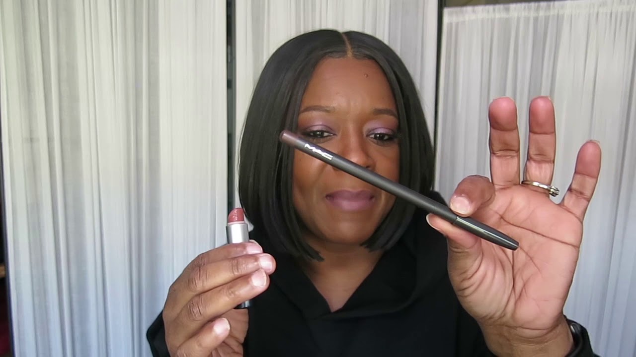 MAC Whirl Lipstick | WOC Nude lipstick