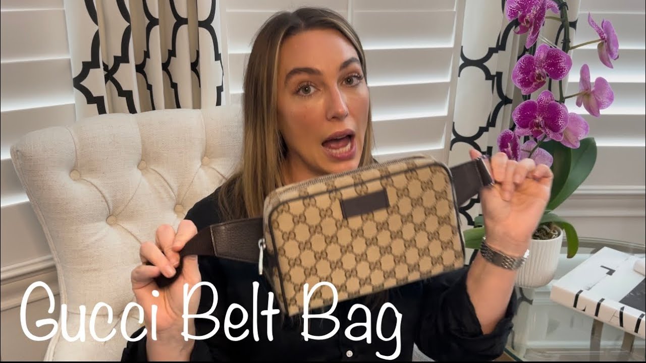 Gucci GG Guccissima Canvas Belt bag