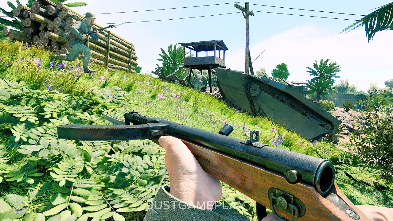 Enlisted: Japan BR 5 Gameplay | Pacific War | Stronger Than Steel
