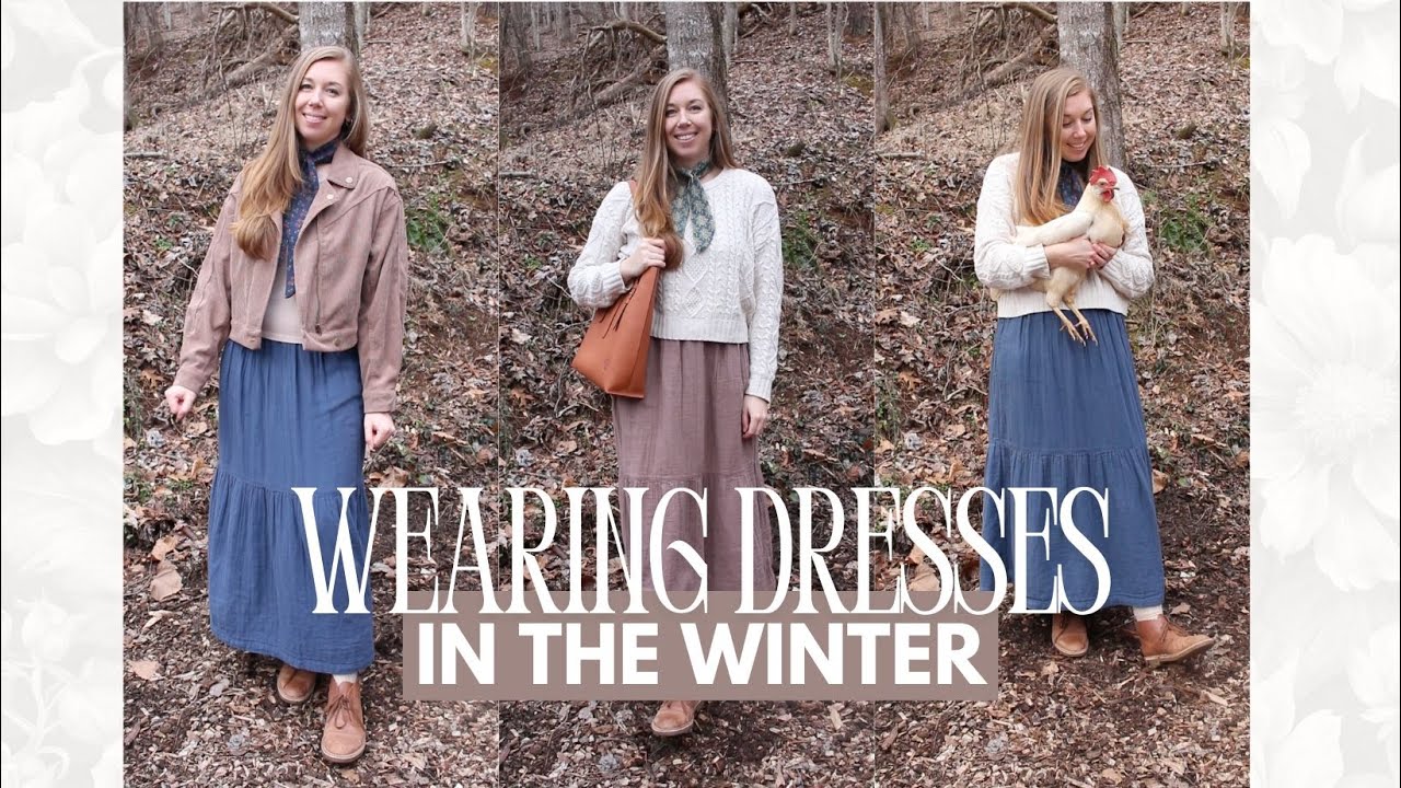 How I learned to wear Dresses in the Winter