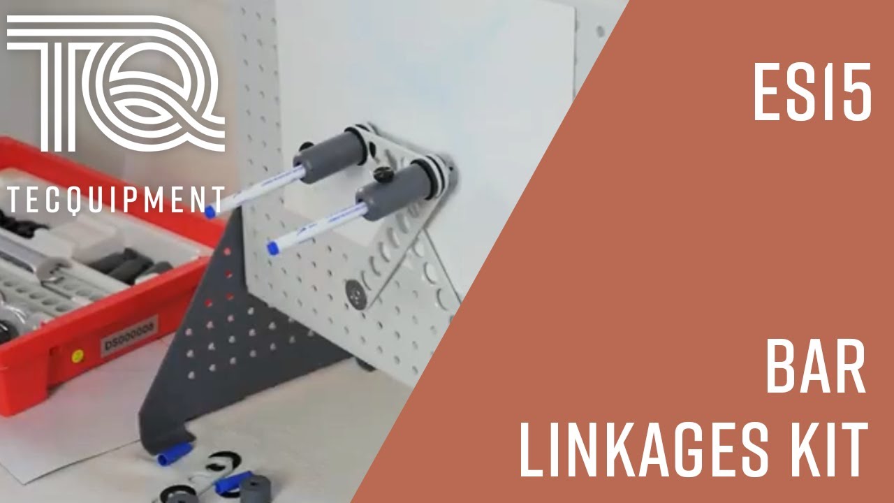 Bar Linkages Kit ES15 - Engineering Science Range - TecQuipment