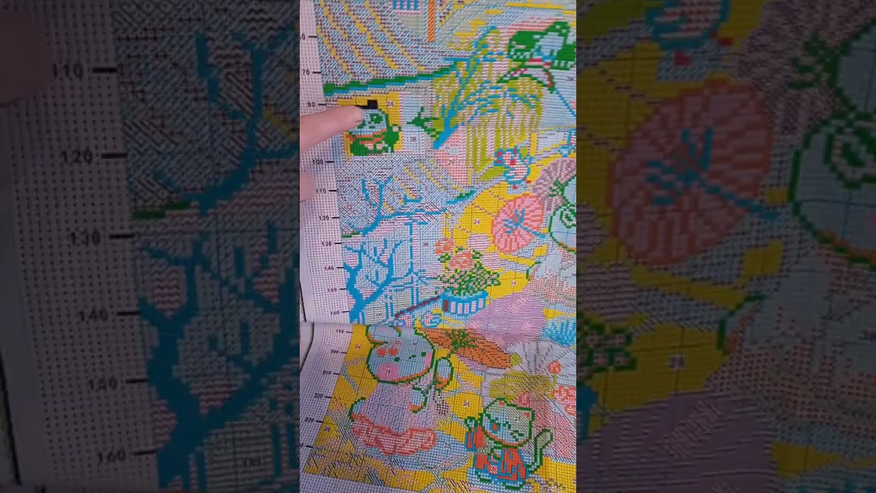 Enfin mon flosstube du mois de décembre #flosstube #pointdecroix 