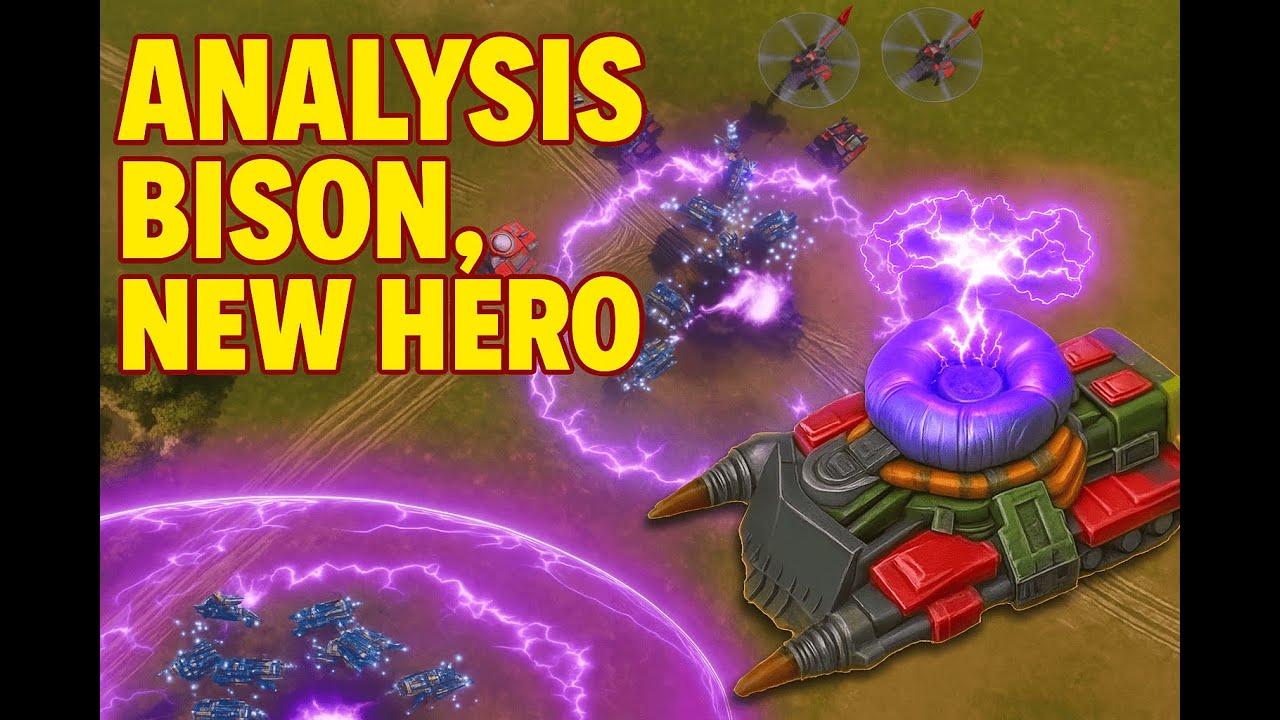 Resistance New Hero Bison full ANALYSIS | ART OF WAR 3 | BISON