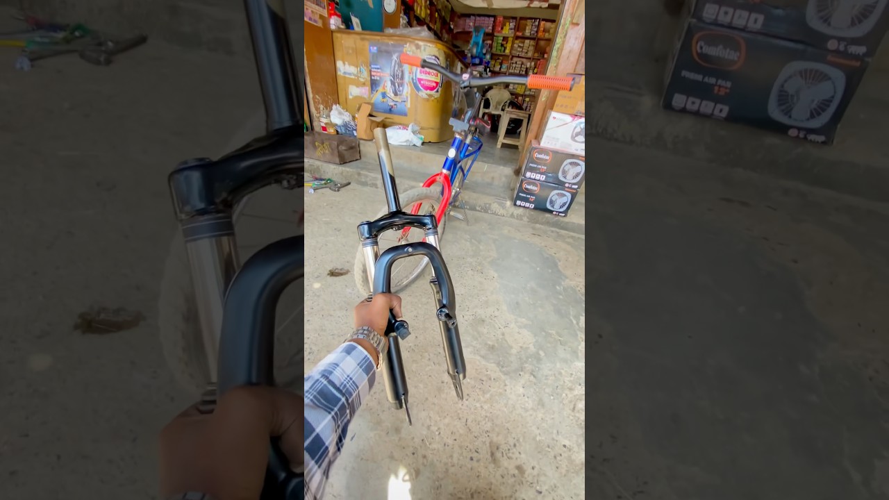 New Suspension obhi chote cycle me 🤫😨|| 