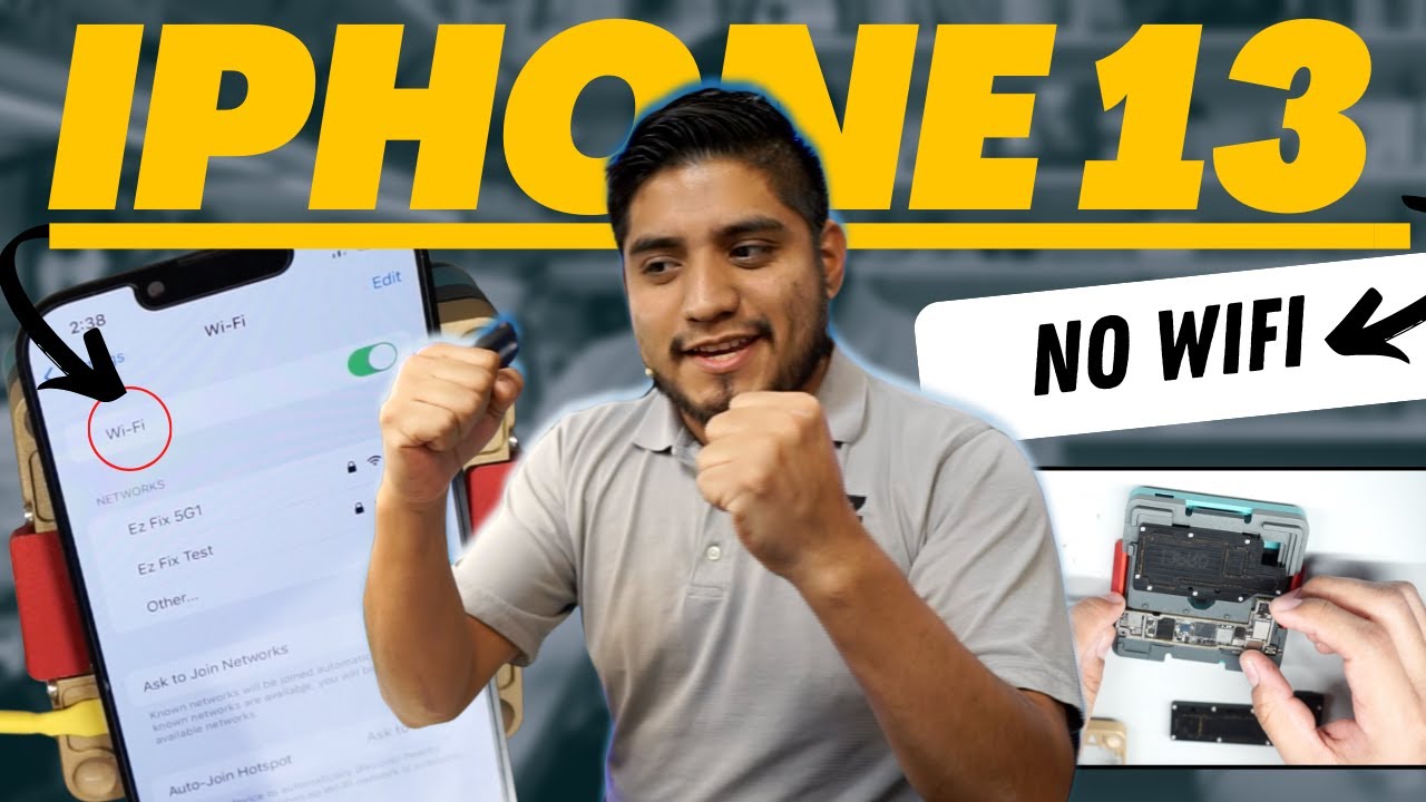 iPhone 13 Con Problemas de WiFi 🛠️📲
