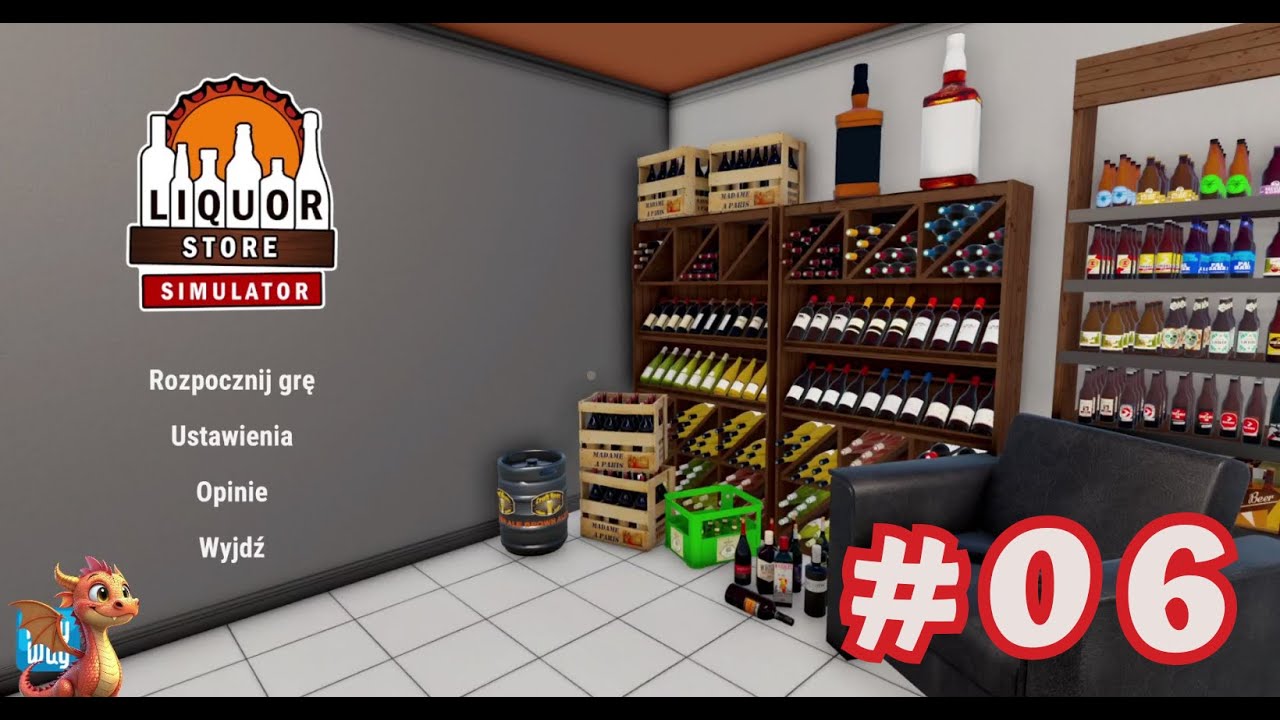 🛒🍷# 06 - ZATRUDNIAM KASJERA! - LIQUOR STORE SIMULATOR - GAMEPLAY 🛒🍷