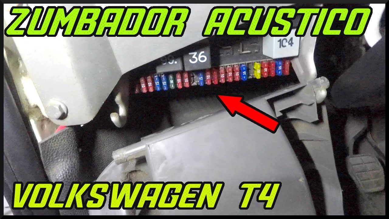 AVISADOR ACUSTICO DE LUCES ENCENDIDAS VOLKSWAGEN T4 - No te dejes las luces encendidas EUROVAN T4