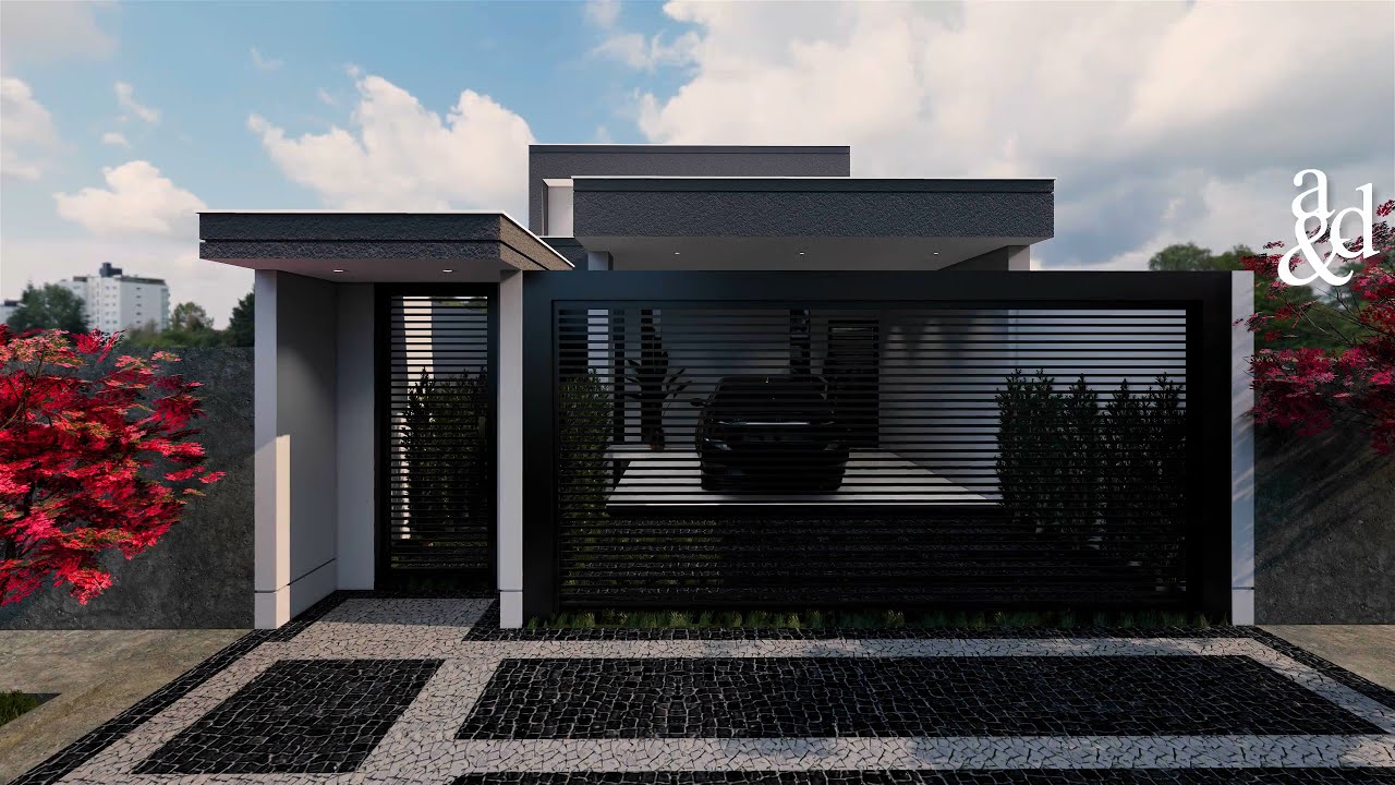 CASA MODERNA ||  3 QUARTOS EM TERRENO 7m x 30m !!!