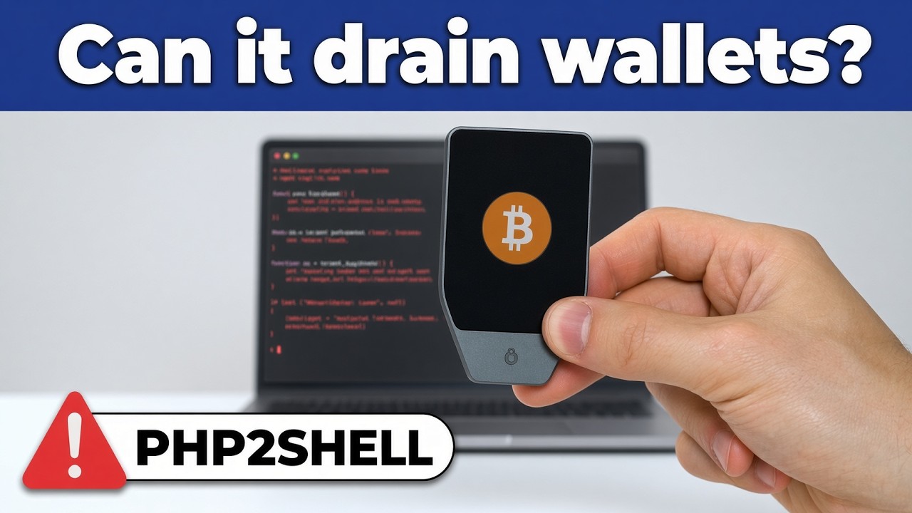 Can PHP2Shell Drain Your Cold Wallet?