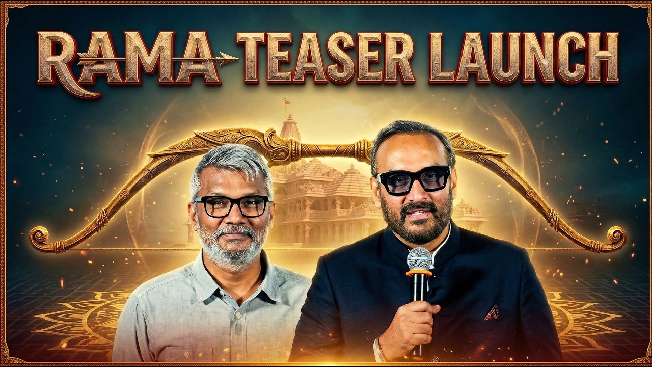 Nitesh Tiwari & Namit Malhotra Launch First Glimpse of Rama from Ramayana | Teaser Launch