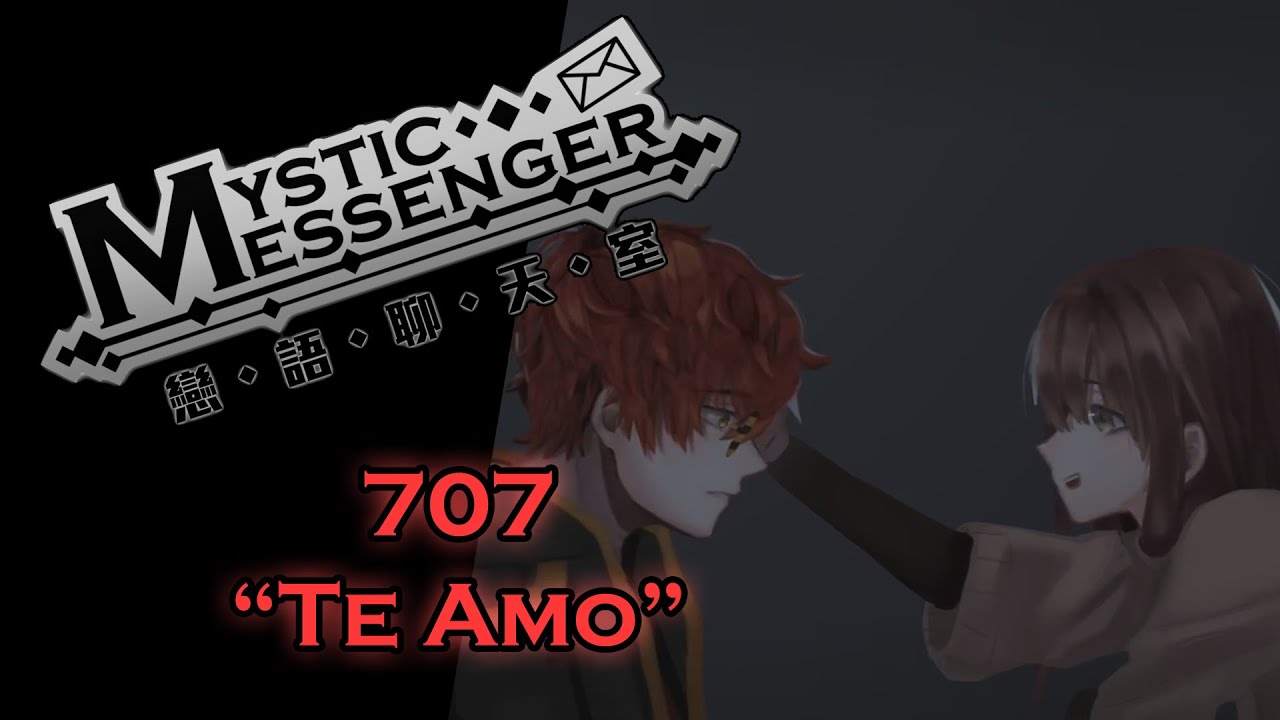 707 " Te amo" llamada Mystic Messenger Animated -Animacion | Fandub Latino |707 x MC|