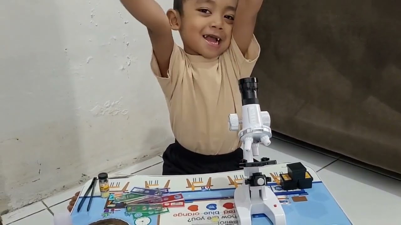 Mainan anak anak | Mikroskop | hadiah dari Aba