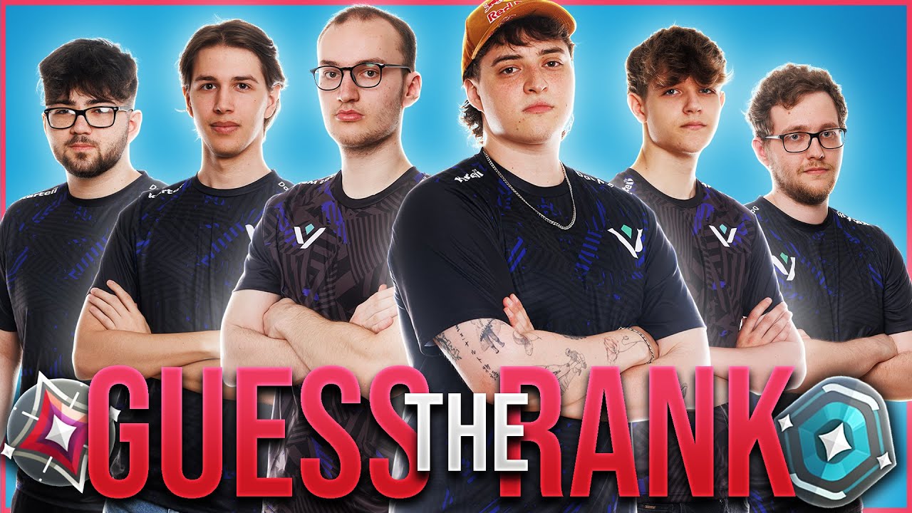 GUESS THE RANK mit MEINEM ESPORTS TEAM (+BESTRAFUNG)