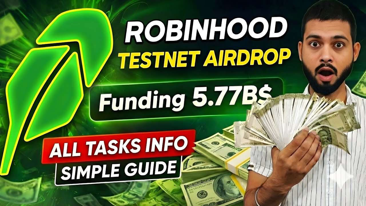 Robinhood Testnet Airdrop || Join Layer 2 Testnet Airdrop 