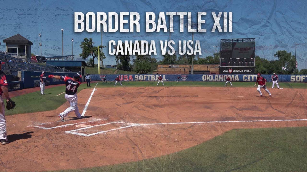 Team Canada vs Team USA - 2022 Border Battle 12 CONDENSED Game