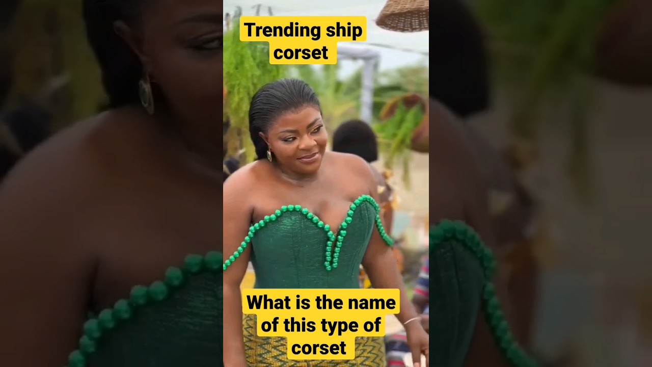 Her corset made people talking 