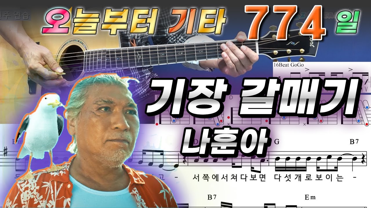 [오늘부터 기타] 774. 기장 갈매기 - 나훈아