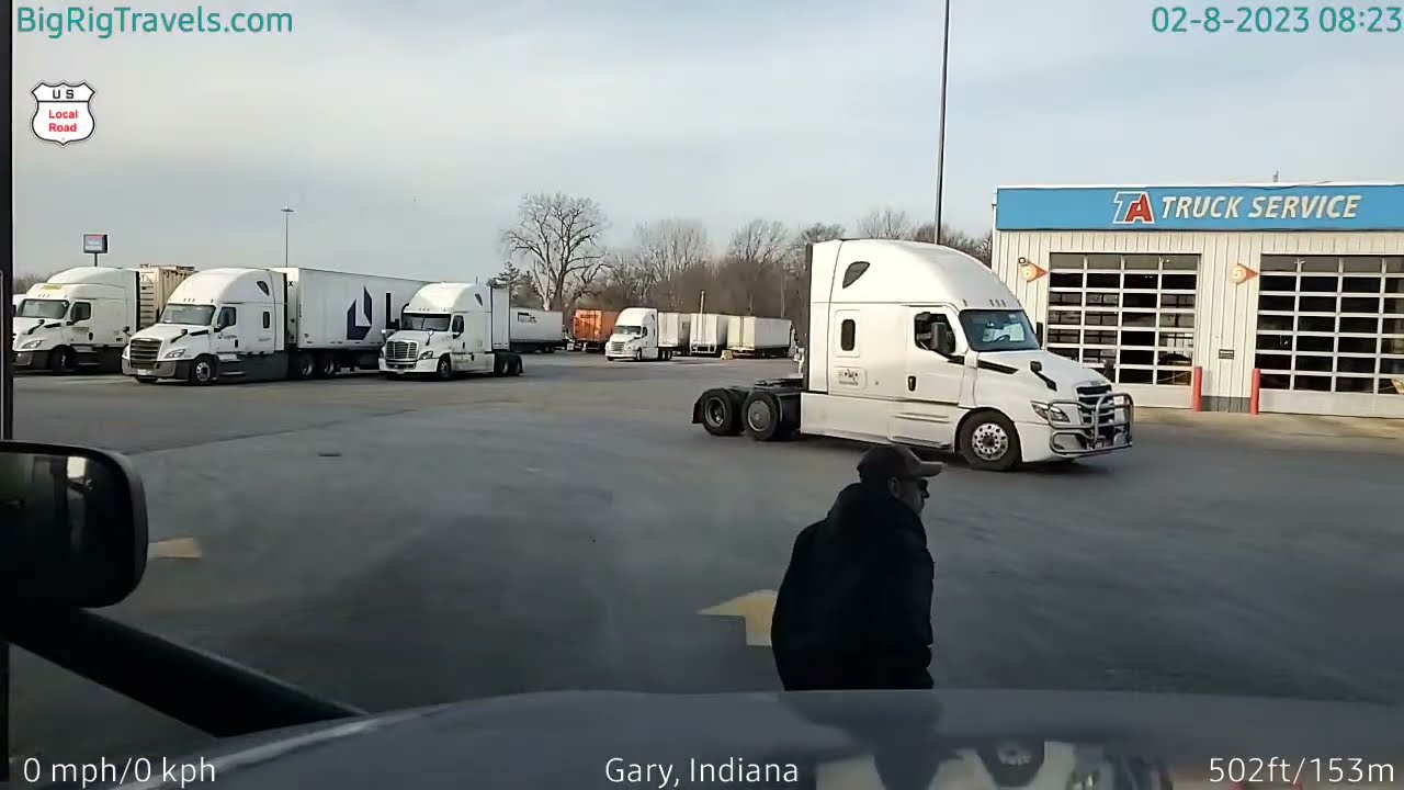 BigRigTravels LIVE | Gary, IN to Waldo, OH (2/8/23 8:10 AM)