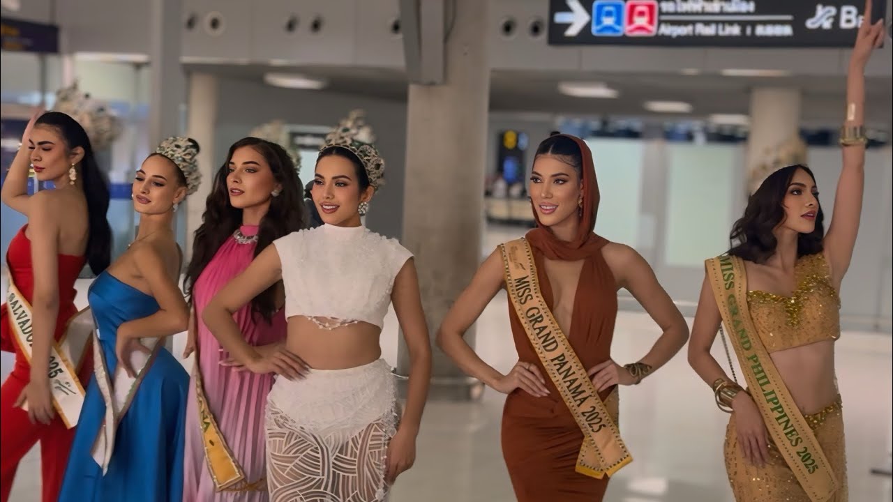 Мисс Гранд Филиппины ВЫДАЮТСЯ по прибытии | Эмма Мэри Тиглао