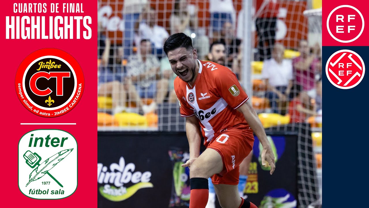 Resumen #PrimeraDivisiónFS Jimbee Cartagena Costa Cálida 3-2 Movistar Inter | Cuartos playoff