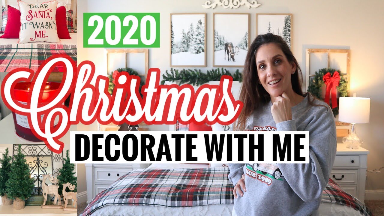 NEW CHRISTMAS DECORATE WITH ME 2020! FALL TO CHRISTMAS TRANSITION