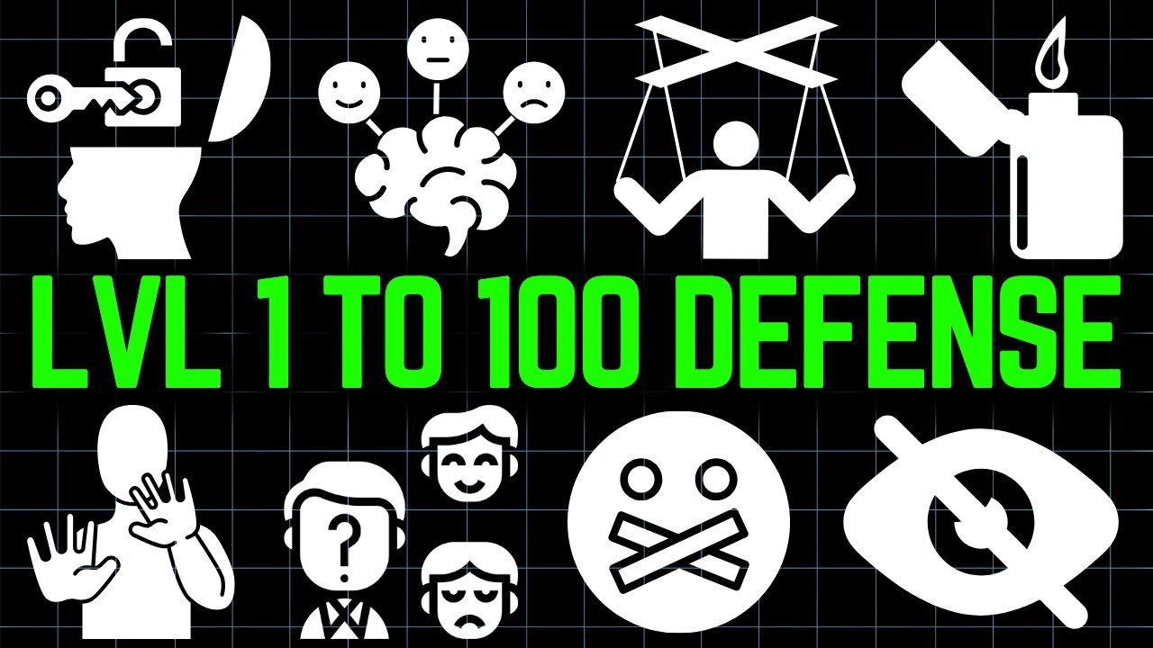 Level 1 to 100 Manipulation Defenses to Make You Mentally Unbreakable
