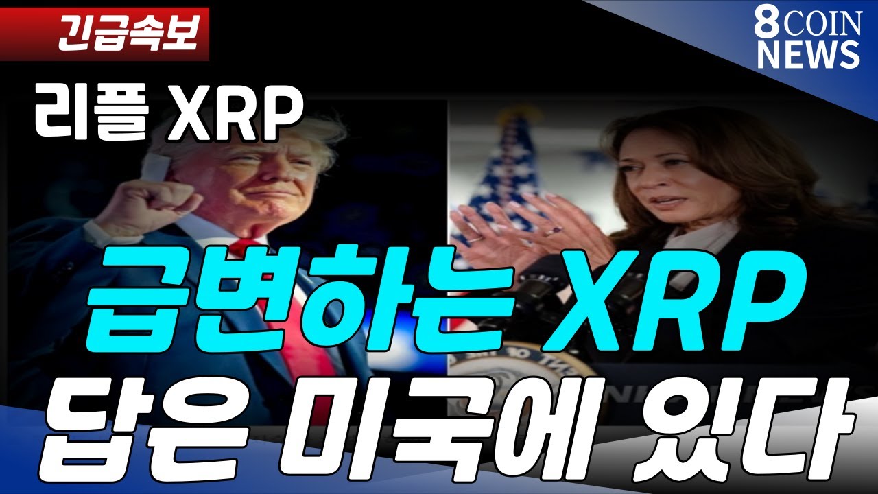 [리플] 급변하는 XRP 답은 미국에 있다